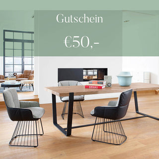 Geschenksgutschein - Gutschein - das möbel - €50 -