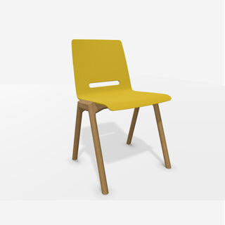 Hussl Stuhl | Forum2 S/N - Stuhl - Hussl - Eiche natur lackiert - Lime