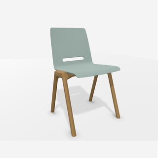 Hussl Stuhl | Forum2 S/N - Stuhl - Hussl - Esche natur lackiert - Ice