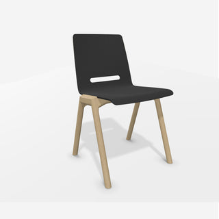 Hussl Stuhl | Forum2 S/N - Stuhl - Hussl - Esche natur lackiert - Sand