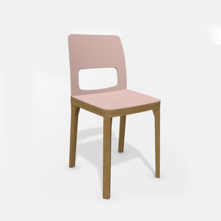 Hussl Stuhl | ST6N - Stuhl - Hussl - Eiche - Rose