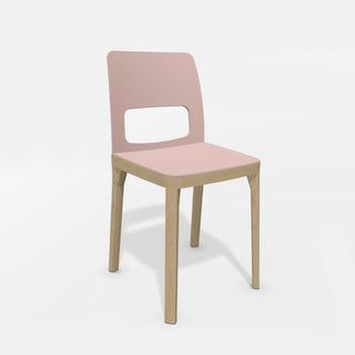 Hussl Stuhl | ST6N - Stuhl - Hussl - Esche - Rose