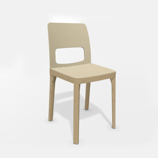 Hussl Stuhl | ST6N - Stuhl - Hussl - Esche - Sand