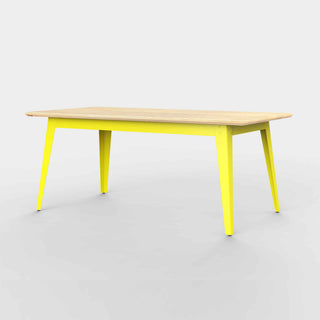 Jan Cray Tisch | 6Grad - Tisch - Jan Cray - Esche - Schwefelgelb