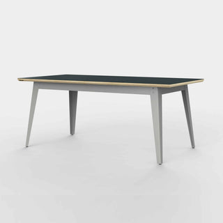 Jan Cray Tisch | 6Grad - Tisch - Jan Cray - Linoleum Anthrazit - Hellgrau