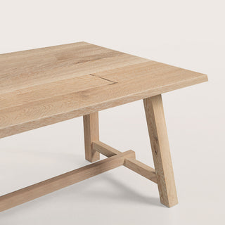 Janua Tisch | Cantina BC 02 - Esstisch - Janua - L180 x T90cm - Eiche weißpigmentiert geölt