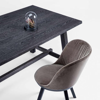 Janua Tisch | Cantina BC 02 - Esstisch - Janua - L180 x T90cm - Eiche schwarz gebeizt und lackiert