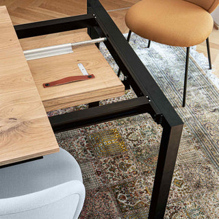 Janua Ausziehtisch | S 600 - Auszug - Ausziehtisch - Janua - Eiche Schlammfarbig - 180+60 x 90cm