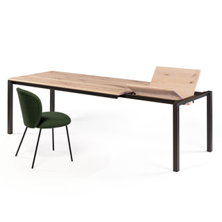 Janua Ausziehtisch | S 600 - Auszug - Ausziehtisch - Janua - Eiche weiß pigmentiert geölt - 180+60 x 90cm