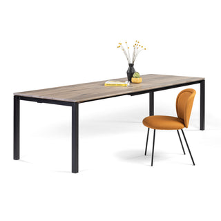 Janua Ausziehtisch | S 600 - Auszug - Ausziehtisch - Janua - Eiche Schlammfarbig - 180+60 x 90cm