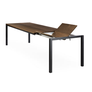 Janua Ausziehtisch | S 600 - Auszug - Ausziehtisch - Janua - Amerikansicher Nussbaum natur geölt - 200+60 x 90cm