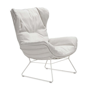 Leyasol Wingback Outdoorsessel - Loungesessel - FreiFrau - Weiß - Ohne