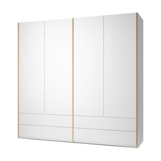 Modular Plus 4er Schrank - Schrank - Müller Small Living - Schichtholz - zwei Schubladenreihen