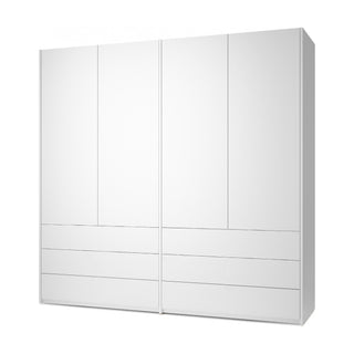 Modular Plus 4er Schrank - Schrank - Müller Small Living - Weiß - drei Schubladenreihne