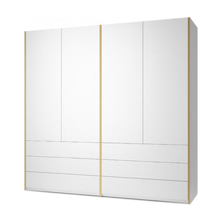 Modular Plus 4er Schrank - Schrank - Müller Small Living - Schichtholz - drei Schubladenreihne