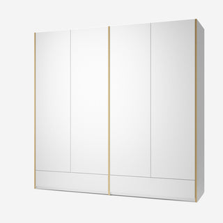 Modular Plus 4er Schrank - Schrank - Müller Small Living - Schichtholz - ohne Schubladen