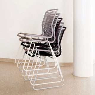 Panton One Stuhl - Stuhl - Montana Furniture - Stainless Steel -