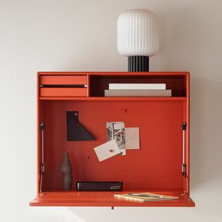 Studio Schreibtisch Selection - Schreibtisch - Montana Furniture - Rhubarb - 30cm