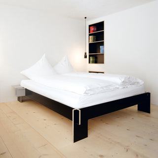 Siebenschlaefer Bett Ausstellungsstück - Abverkauf - Abverkauf - mit Kopfteil - 140 x 200cm