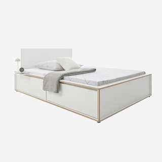 Spaze Bett - Bett - Müller Small Living - Weiß - 90cm