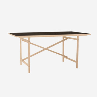 Egon Schreibtisch - Schreibtisch - Nils Holger Moormann - 140 x 110cm - Laminat - Dunkelgrau