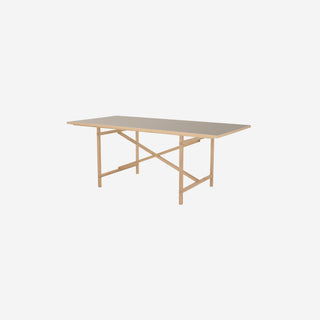 Egon Schreibtisch - Schreibtisch - Nils Holger Moormann - 140 x 110cm - Laminat - Dunkelgrau