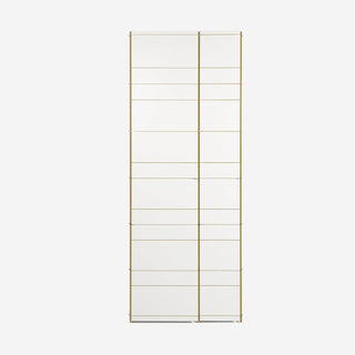 K1 Schrank - Schrank - Nils Holger Moormann - 2 Fächer - 222.4 x 87.1 x 60.5cm - MDF - Weiß