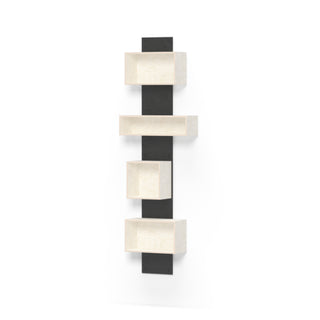 Magnetique Regal - Regal - Nils Holger Moormann - Weiß geölt - 4 Boxen