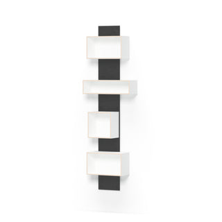 Magnetique Regal - Regal - Nils Holger Moormann - Weiß - 4 Boxen
