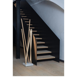 Pin Coat Garderobe - Garderobe - Nils Holger Moormann - Klein - 29 x 29cm - 6 Stäbe (3x 130 + 3x 170cm)