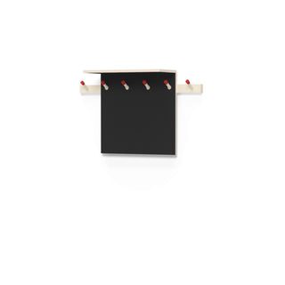 Rechenbeispiel Garderobe - Garderobe - Nils Holger Moormann - 6 Haken - Hutablage
