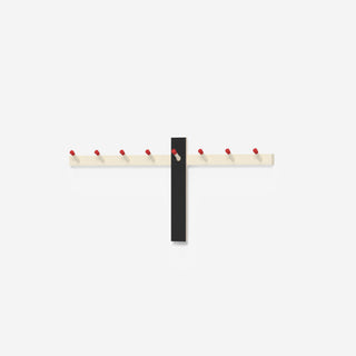 Rechenbeispiel Garderobe - Garderobe - Nils Holger Moormann - 4 Haken - Ablage mit Schub