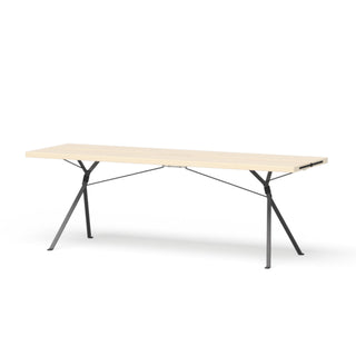 Kampenwand Tisch - Tisch - Nils Holger Moormann - Leuchtorange - Schwarz