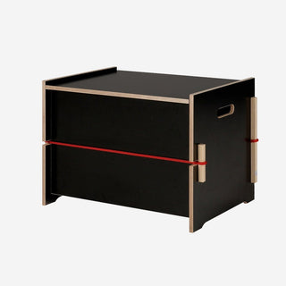 Trude Truhe - Truhe - Nils Holger Moormann - Klein - 37 x 55 x 37cm - FU - Schwarz