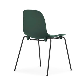 Normann Copenhagen Stapelstuhl | Form Steel - Stuhl - Normann Copenhagen - Blau -
