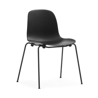 Normann Copenhagen Stapelstuhl | Form Steel - Stuhl - Normann Copenhagen - Schwarz -