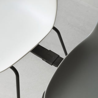 Normann Copenhagen Stapelstuhl | Form Steel - Stuhl - Normann Copenhagen - Schwarz -