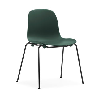 Normann Copenhagen Stapelstuhl | Form Steel - Stuhl - Normann Copenhagen - Grün -