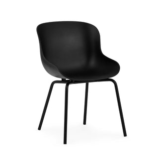 Normann Copenhagen Stuhl | Hyg Steel - Stuhl - Normann Copenhagen - Ohne Polster - Schwarz