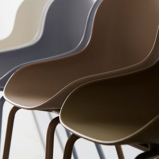 Normann Copenhagen Stuhl | Hyg Steel - Stuhl - Normann Copenhagen - Ohne Polster - Weiß