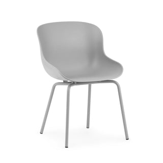Normann Copenhagen Stuhl | Hyg Steel - Stuhl - Normann Copenhagen - Ohne Polster - Grau