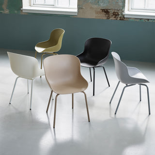 Normann Copenhagen Stuhl | Hyg Steel - Stuhl - Normann Copenhagen - Ohne Polster - Weiß