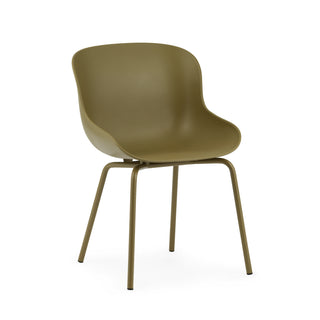 Normann Copenhagen Stuhl | Hyg Steel - Stuhl - Normann Copenhagen - Ohne Polster - Olive