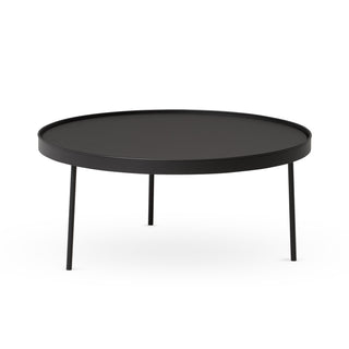 Northern Beistelltisch | Stilk coffee table - Beistelltisch - Northern - Ø74cm x H34cm - Laminat Schwarz