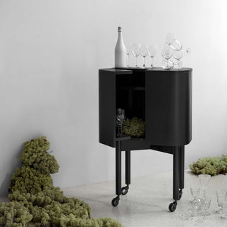 Northern Barwagen | Loud - Beistelltische - Northern - Schwarz lackiert -