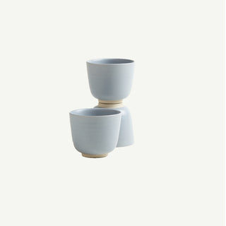 Onomao Keramik Tassen | Cappuccino Set - Küche - Onomao - 6er Set (2Stk. pro Farbe) -