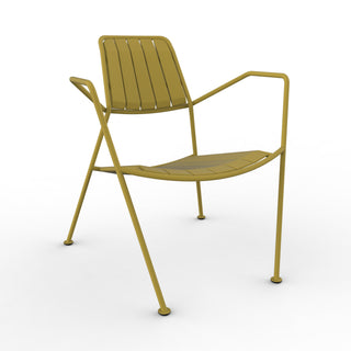 Osmo Metall Outdoor Sessel - Outdoor Loungestuhl - Prostoria - Yellow -