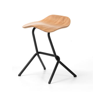 Strain Hocker - Hocker - Prostoria - Eiche geölt - Natur - Schwarz