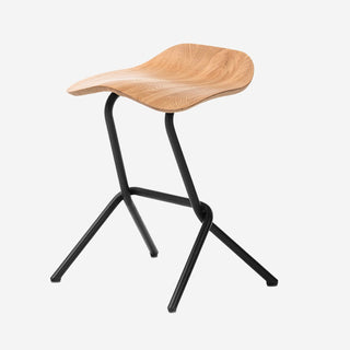 Strain Hocker - Hocker - Prostoria - Eiche geölt - Natur - Schwarz