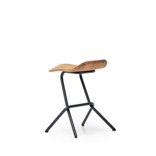 Strain Hocker - Hocker - Prostoria - Eiche geölt - Natur - Schwarz